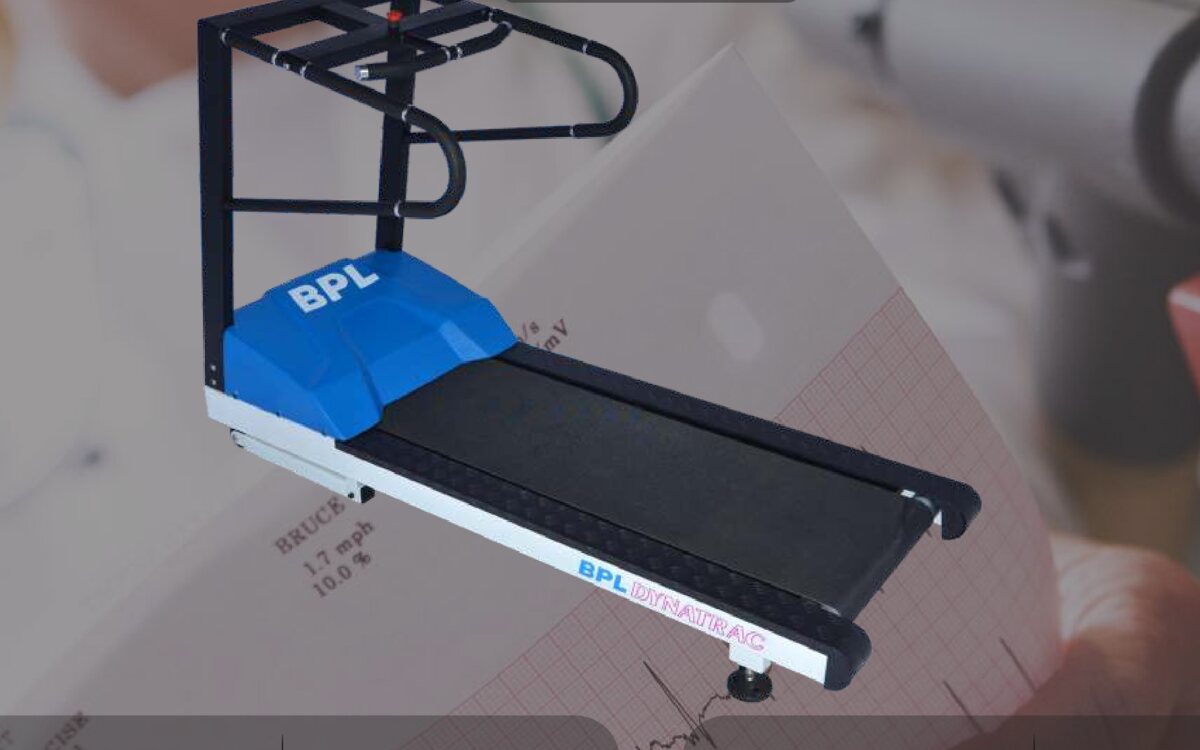 ECG Stress Test System - BPL Dynatrac Ultra medical treadmill